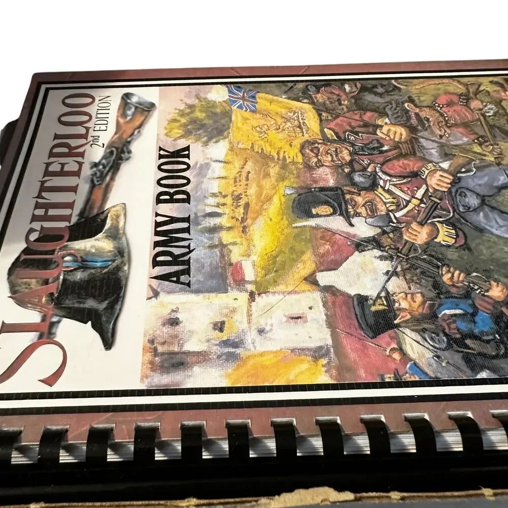 Slaughterloo 2nd Edition Napoleonique Mass Battle Game Kit With Books